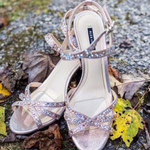 Alex Marie Kandis Rhinestone Heels